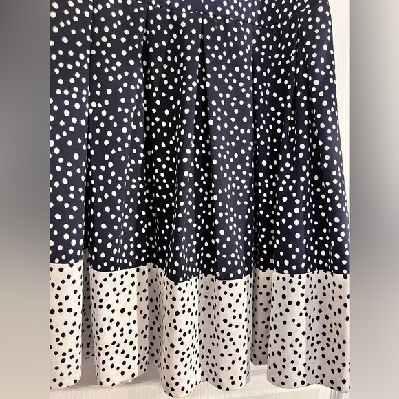 Lauren Ralph Lauren Polka Dot Dress Size 4 - Picture 4 of 7